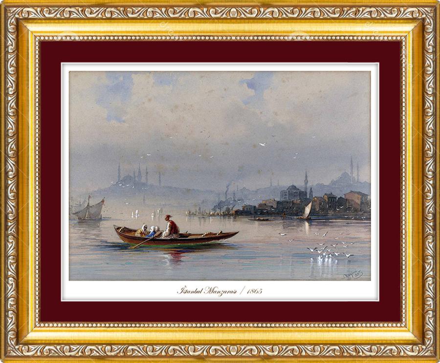 A.Preziosi / Boğaz Manzarası