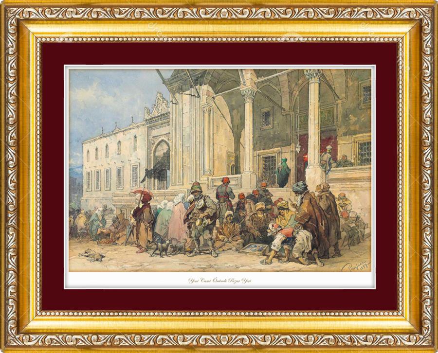 A.Preziosi / Yeni Cami Önü Pazar Yeri