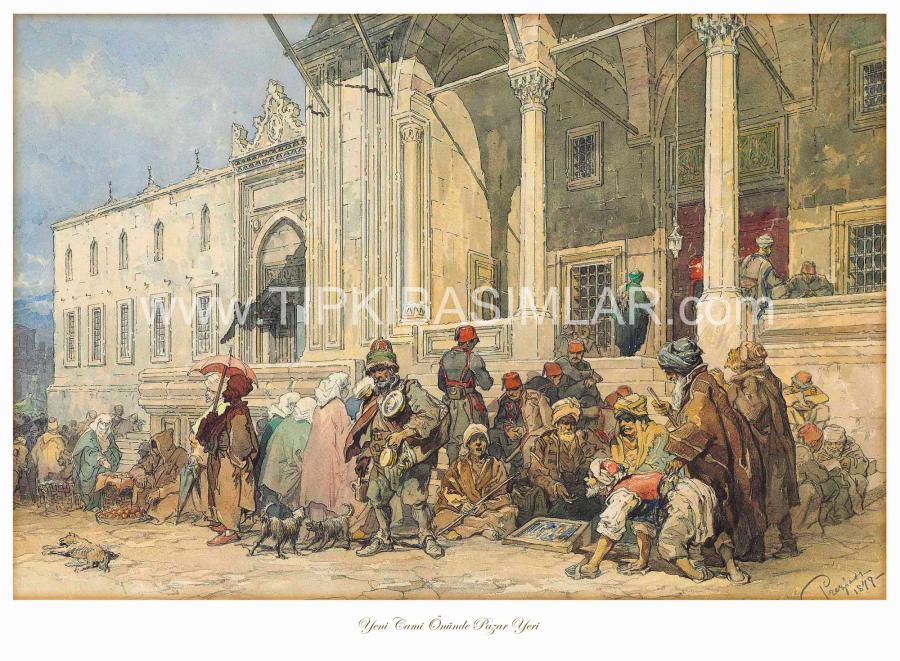 A.Preziosi / Yeni Cami Önü Pazar Yeri