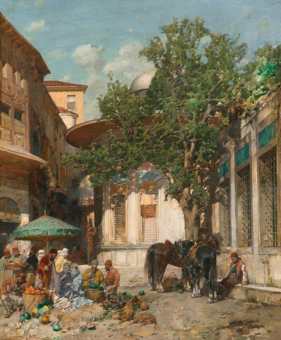 Çeşme Başında || Alberto Pasini