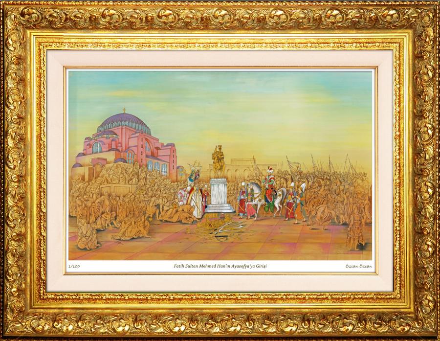 Fatih Sultan Mehmed Han'ın Ayasofya'ya Girişi