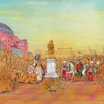 Fatih Sultan Mehmed Han'ın Ayasofya'ya Girişi