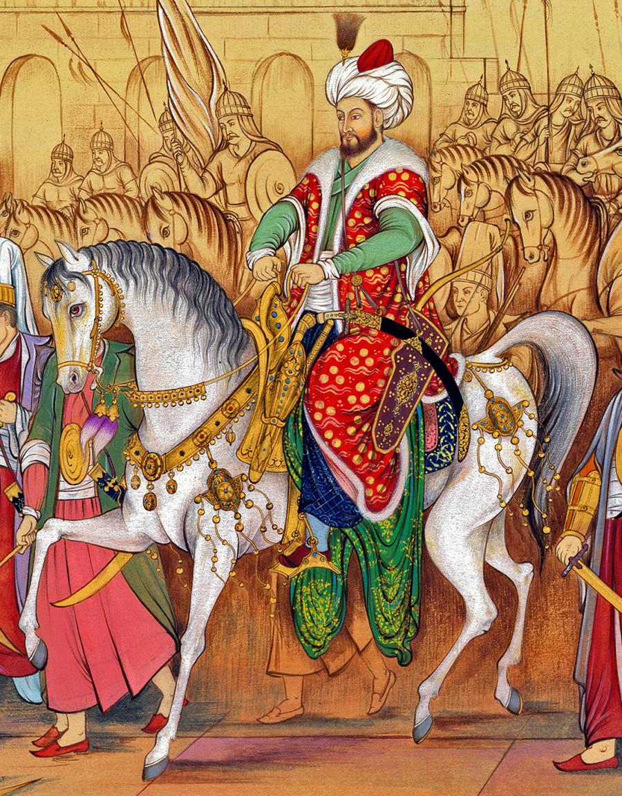 Fatih Sultan Mehmed Han'ın Ayasofya'ya Girişi