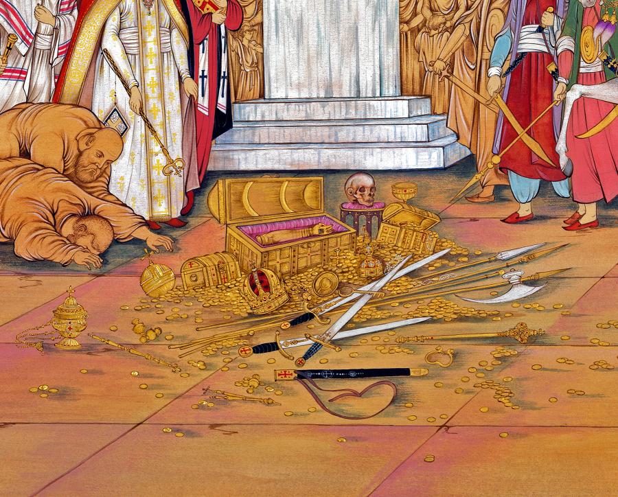Fatih Sultan Mehmed Han'ın Ayasofya'ya Girişi