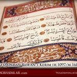 Hafız Osman / Kur'an-ı Kerim