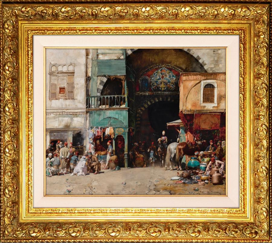 İstanbul'da Bir Pazar || Alberto Pasini