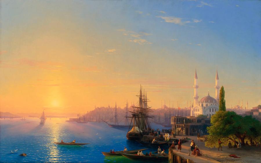 İstanbul Manzarası || İvan Ayvazovski