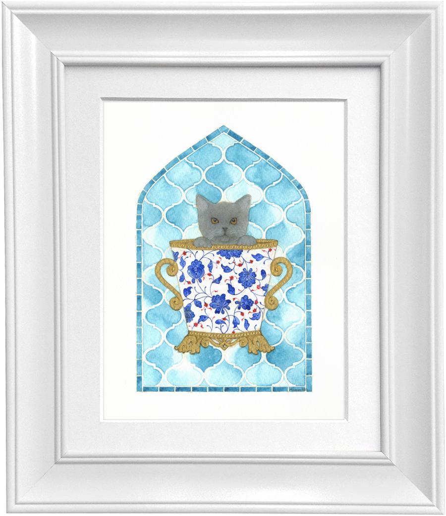 KEDİ DUMAN | FINEART EDİSYON BASKI