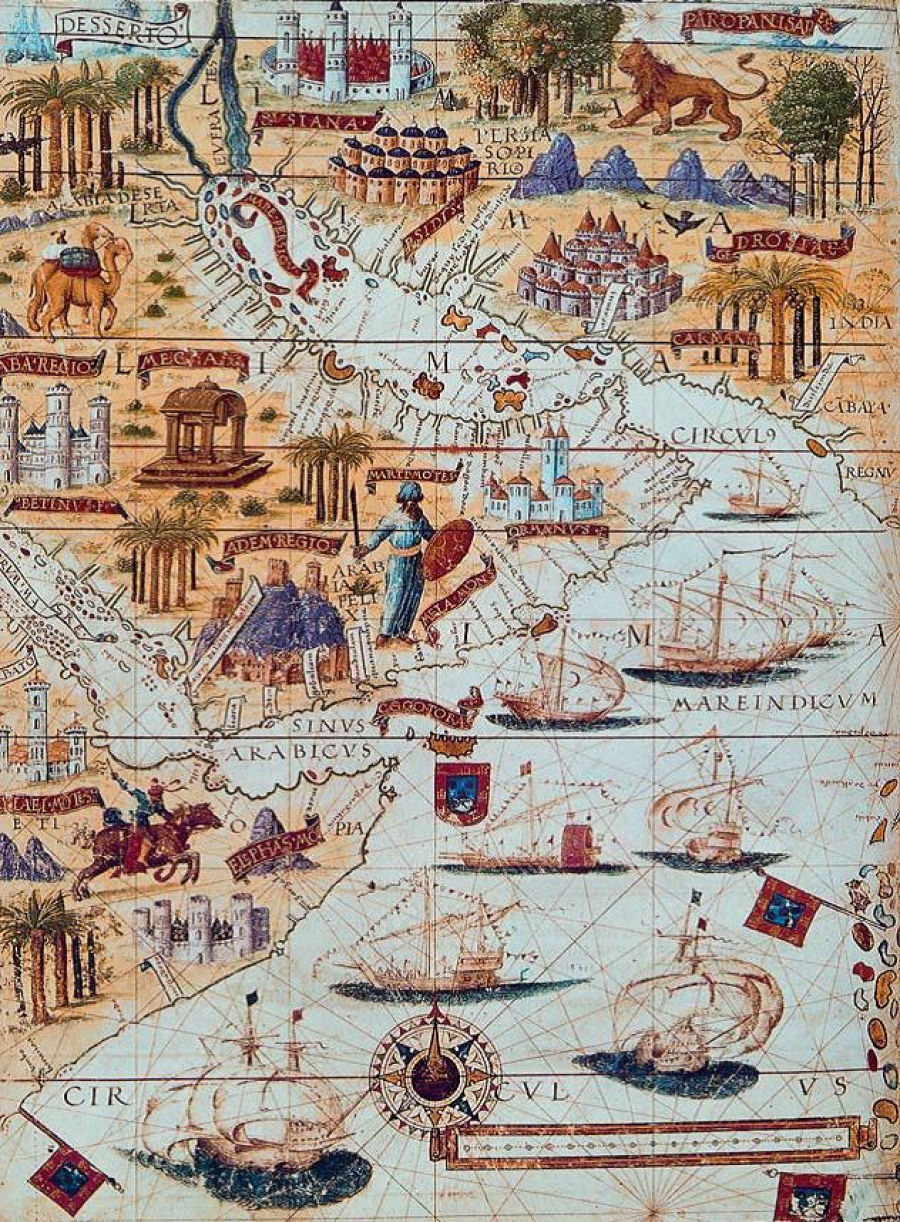 Piri Reis 1513 Dünya Haritası