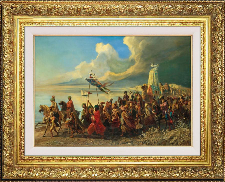 Sürre Alayı || Alfred Dehodencq