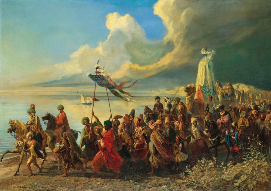 Sürre Alayı || Alfred Dehodencq