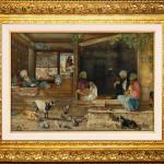 Üsküdar'da Bir Kebapçı Dükkanı || John Frederick Lewis