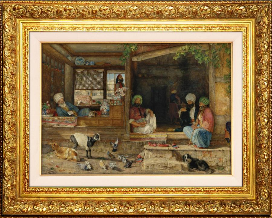 Üsküdar'da Bir Kebapçı Dükkanı || John Frederick Lewis